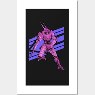 Jackrabbot Pink Lavender Posters and Art